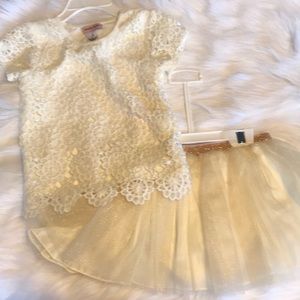 Nanette Lepore 4T Skirt and Top